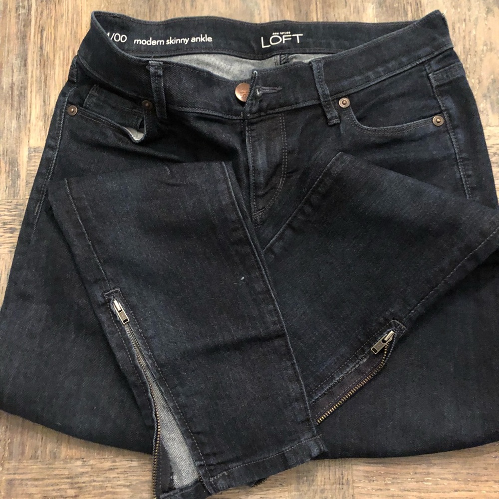 ❤️Loft denim crop jeans